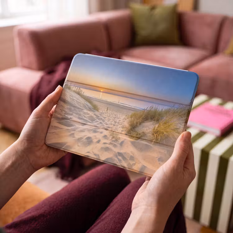 iPad hoes - Duin - Zonsondergang - Horizon - Strand - Gras — 4