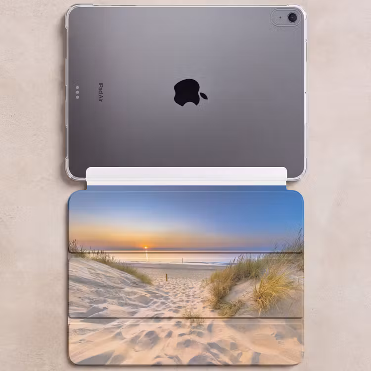iPad hoes - Duin - Zonsondergang - Horizon - Strand - Gras — 6