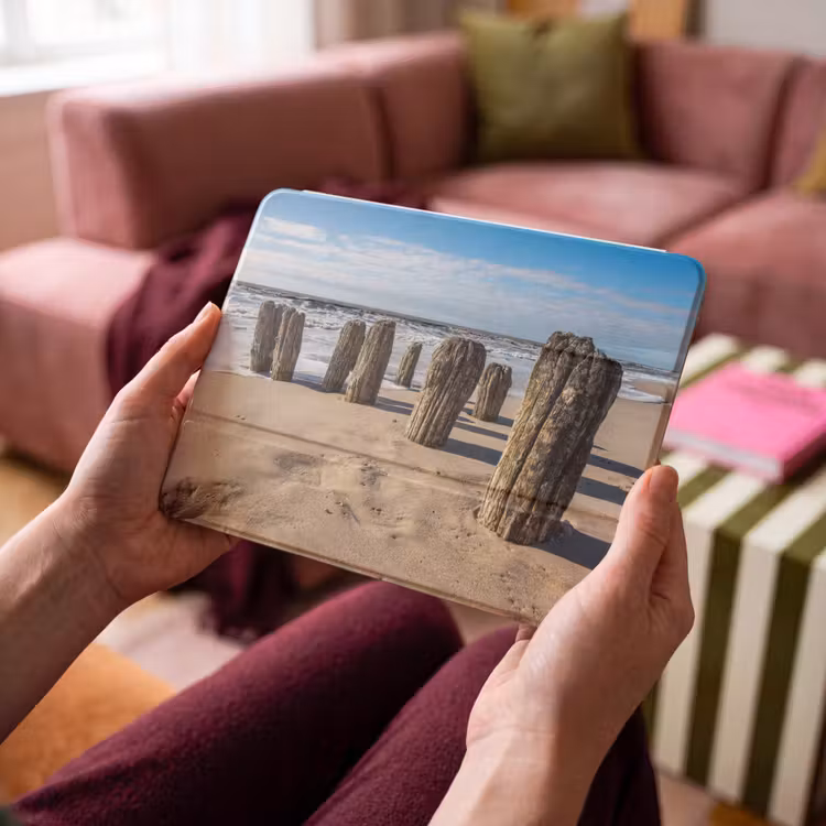 iPad hoes - Zand - Strand - Paal - Water - Zomer — 4