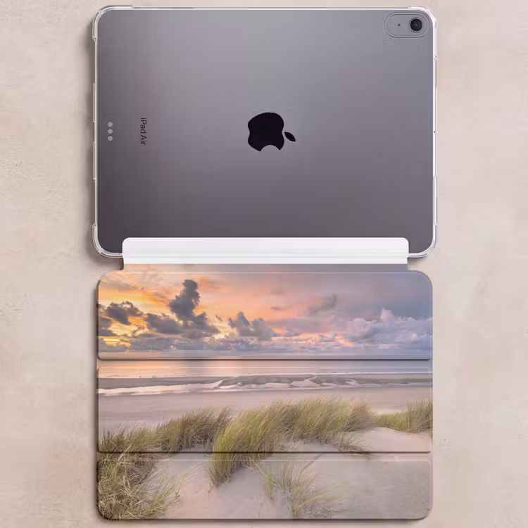 iPad hoes - Zonsondergang - Duin - Strand - Planten - Zee — 6