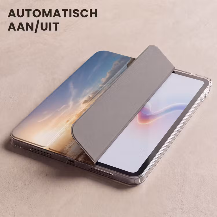 iPad hoes - Zonsondergang - Strand - Duin - Gras - Bank — 5