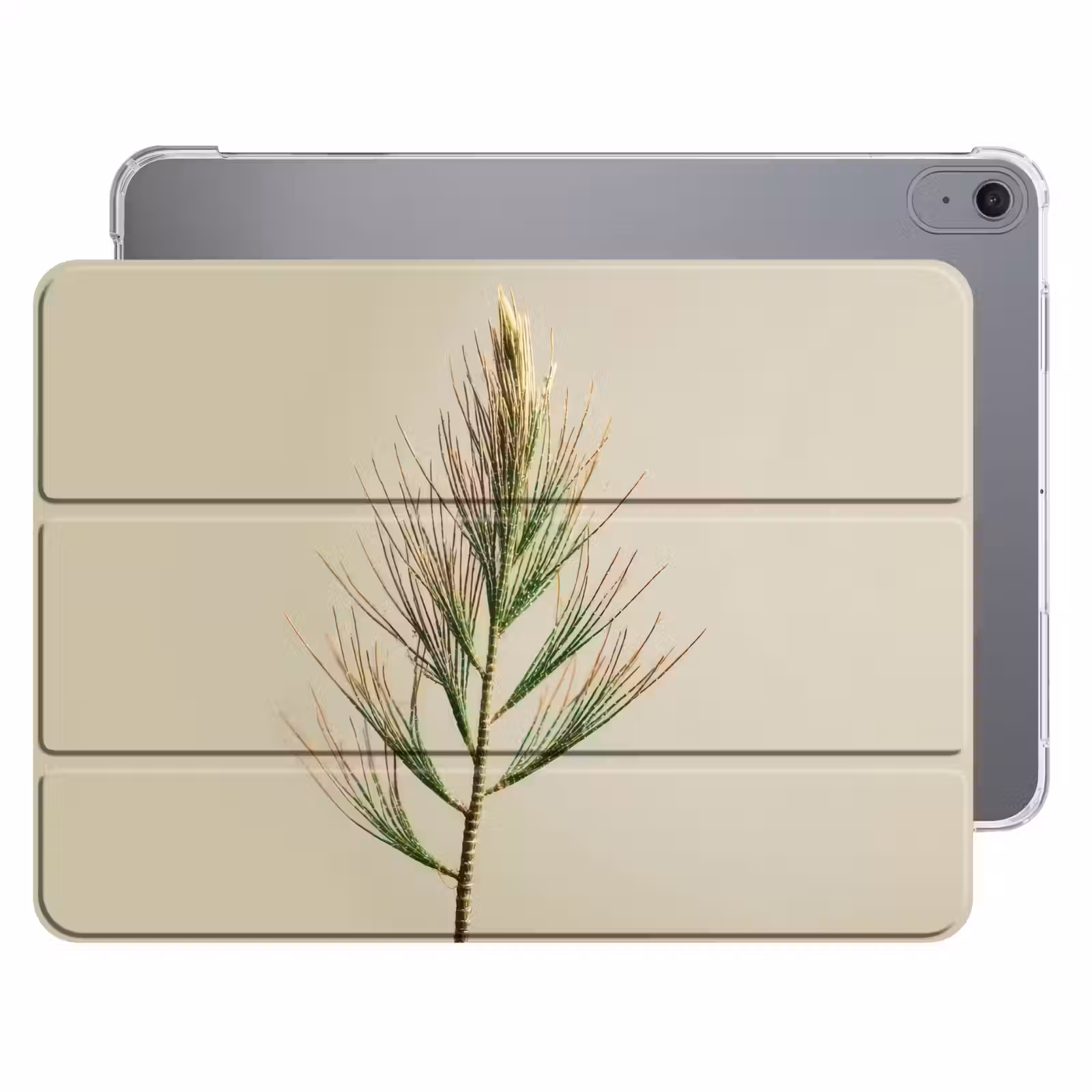 iPad hoes - Dennentak - Naaldvormige bladeren - Lichtgroen — 1
