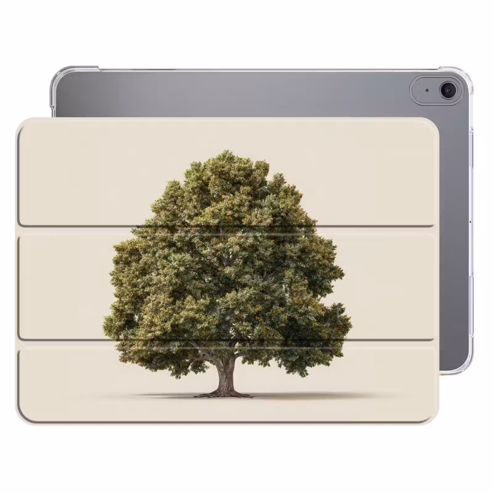 iPad hoes - Eikenboom - Groen - Lichte achtergrond — 1