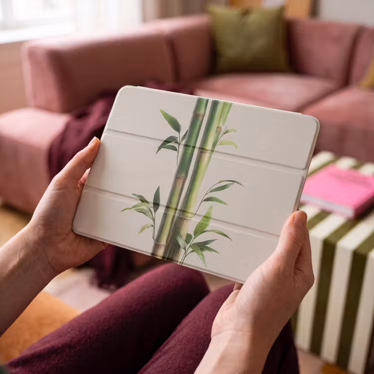 iPad hoes - Bamboestengels - Sierlijk - Groen — 4