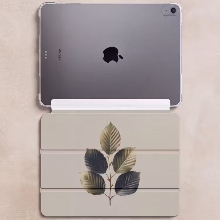 iPad hoes - Beukenbladeren - Bruin - Groen - neutraal — 6