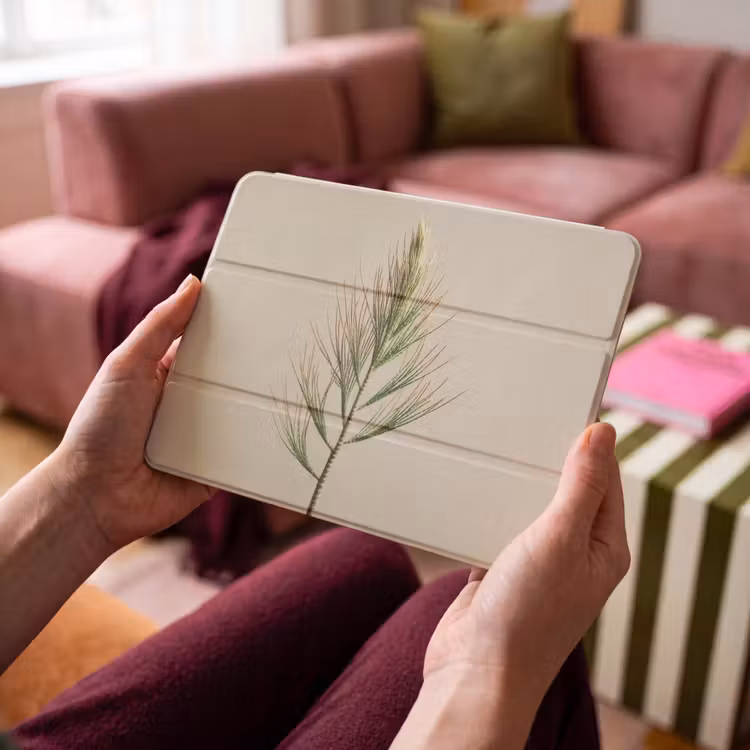 iPad hoes - Dennentak - Naaldvormige bladeren - Lichtgroen — 4