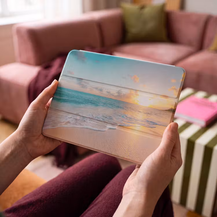 iPad hoes - Zonsondergang - Strand - Zee - Zomer - Blauw — 4