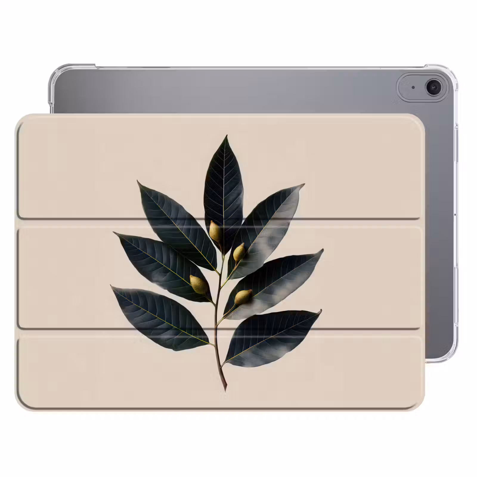 iPad hoes - Laurierbladeren - Bloemknoppen - subtiel — 1
