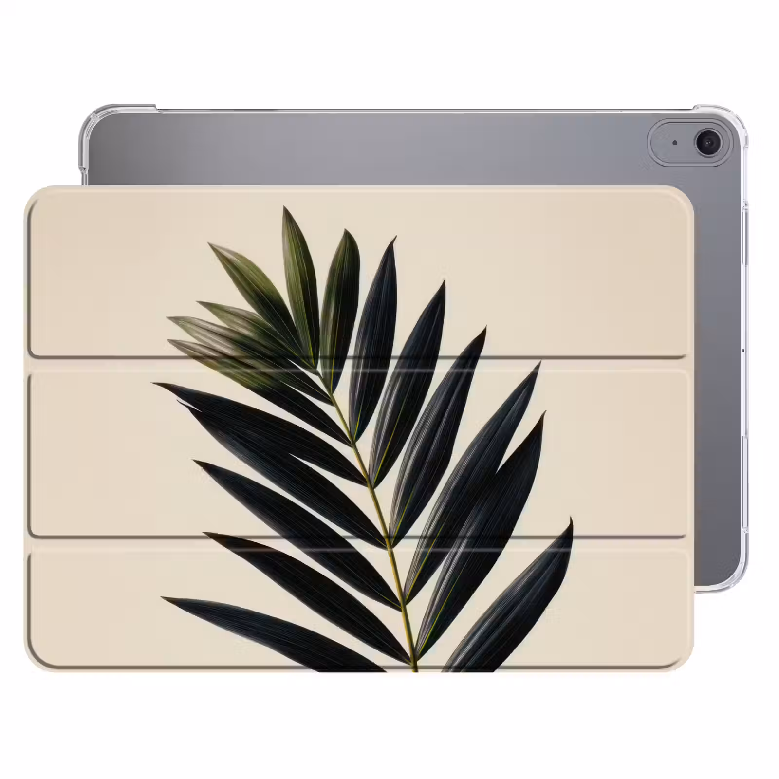 iPad hoes - Palmblad - Donkere bladen - Subtiel — 1