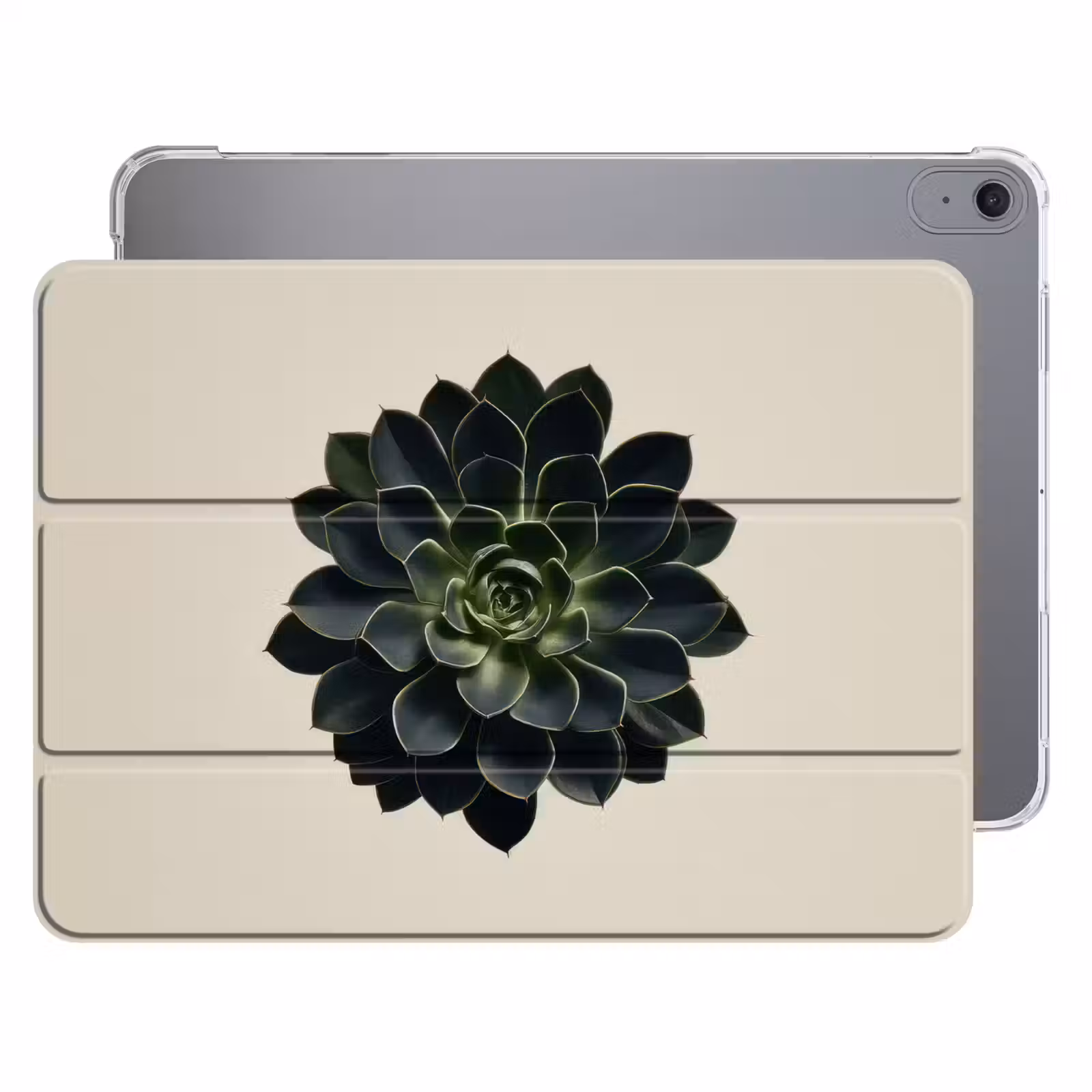 iPad hoes - Rozet - Cirkelvormig - Donkergroen — 1