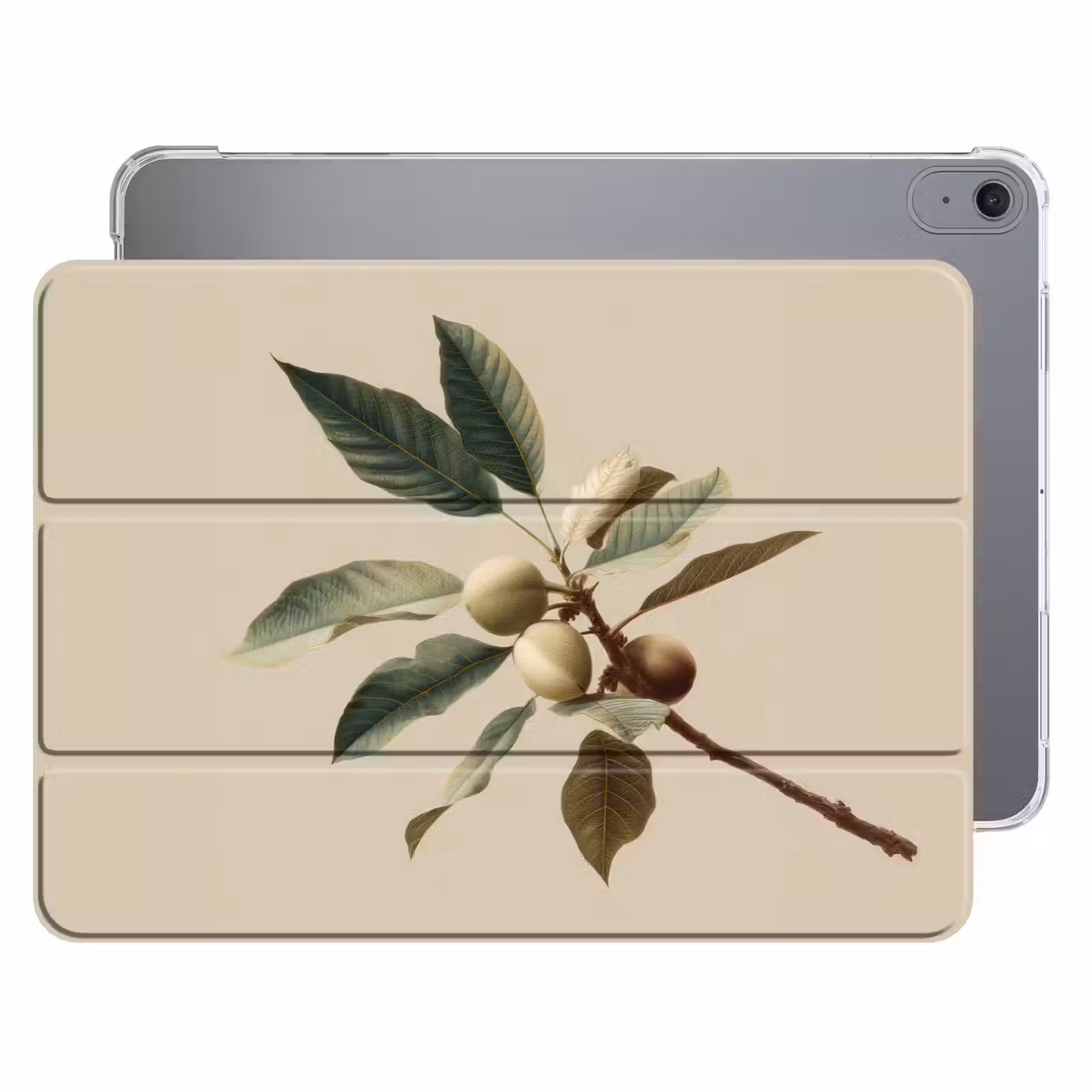 iPad hoes - Tak - Groene Bladeren - Vruchten — 1