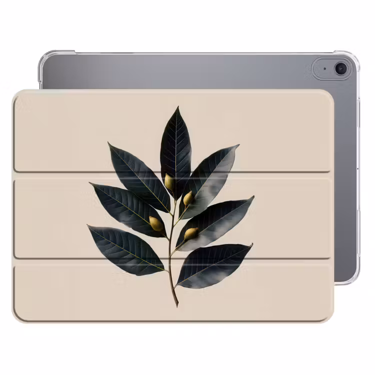 iPad hoes - Laurierbladeren - Bloemknoppen - subtiel — 1