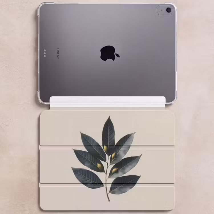 iPad hoes - Laurierbladeren - Bloemknoppen - subtiel — 6