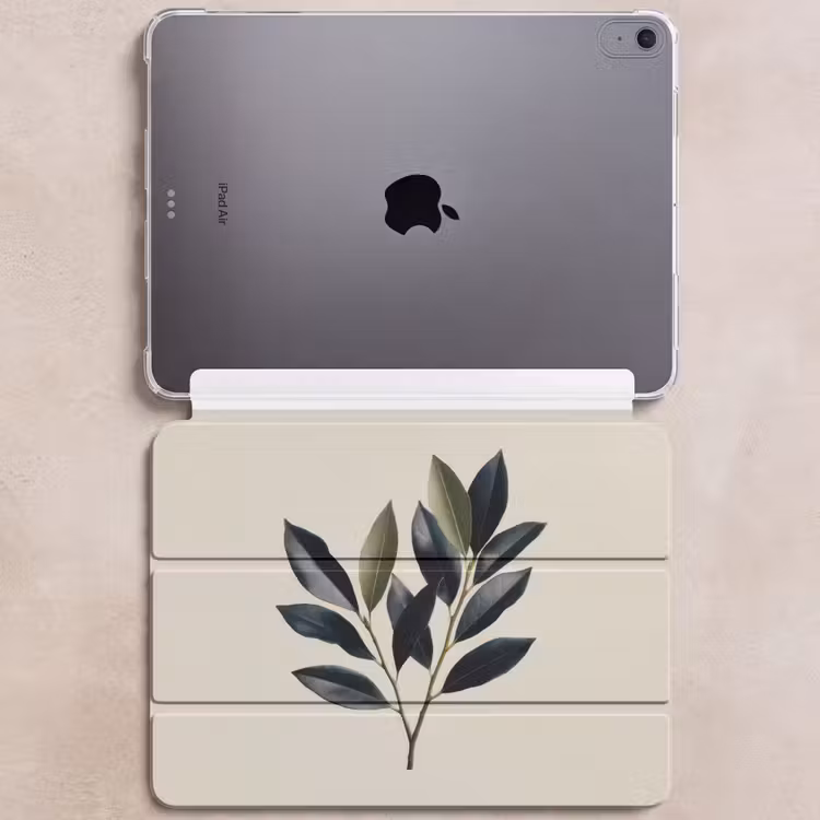 iPad hoes - Ovaal - Olijfgroen - Simpel — 6
