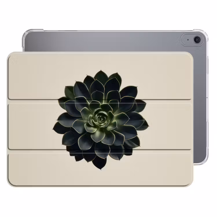 iPad hoes - Rozet - Cirkelvormig - Donkergroen — 1