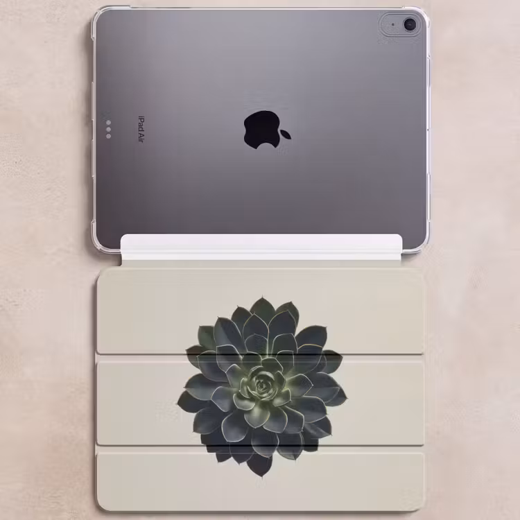 iPad hoes - Rozet - Cirkelvormig - Donkergroen — 6