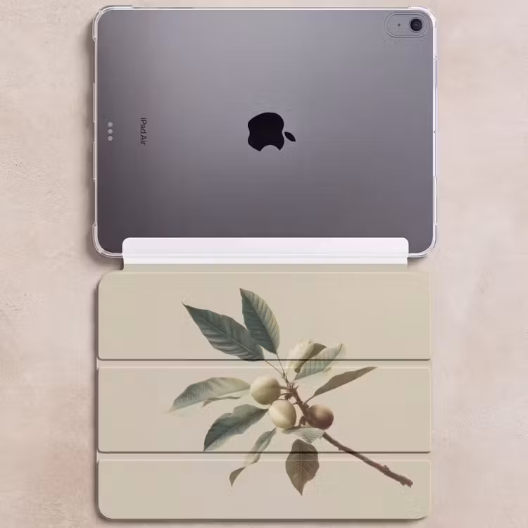 iPad hoes - Tak - Groene Bladeren - Vruchten — 6