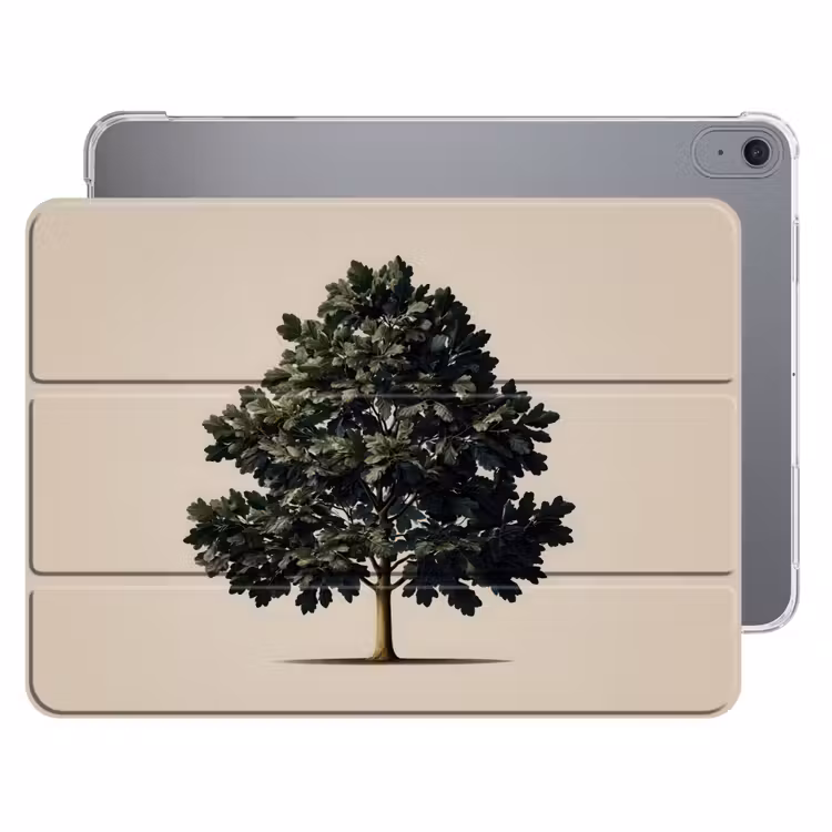 iPad hoes - Eikenboom - Schaduw - Egaal — 1