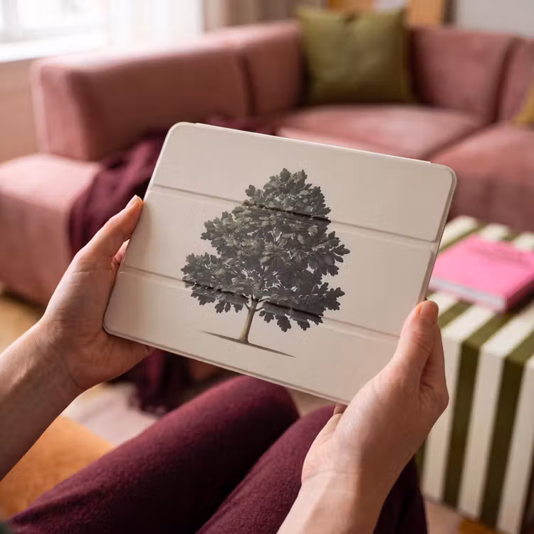 iPad hoes - Eikenboom - Schaduw - Egaal — 4