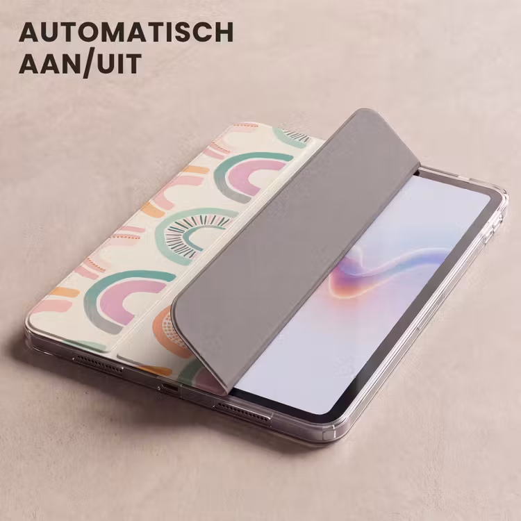 iPad hoes - Regenboog - Pastel - Patroon — 5