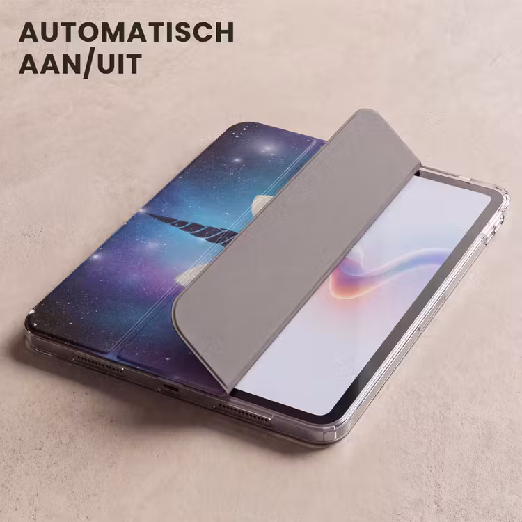 iPad hoes - Eenhoorn - Sterren - Blauw — 5