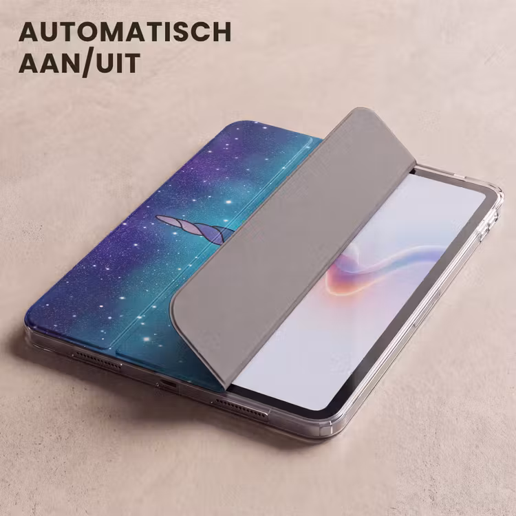 iPad hoes - Eenhoorn - Sterrenhemel - Ster - Blauw — 5