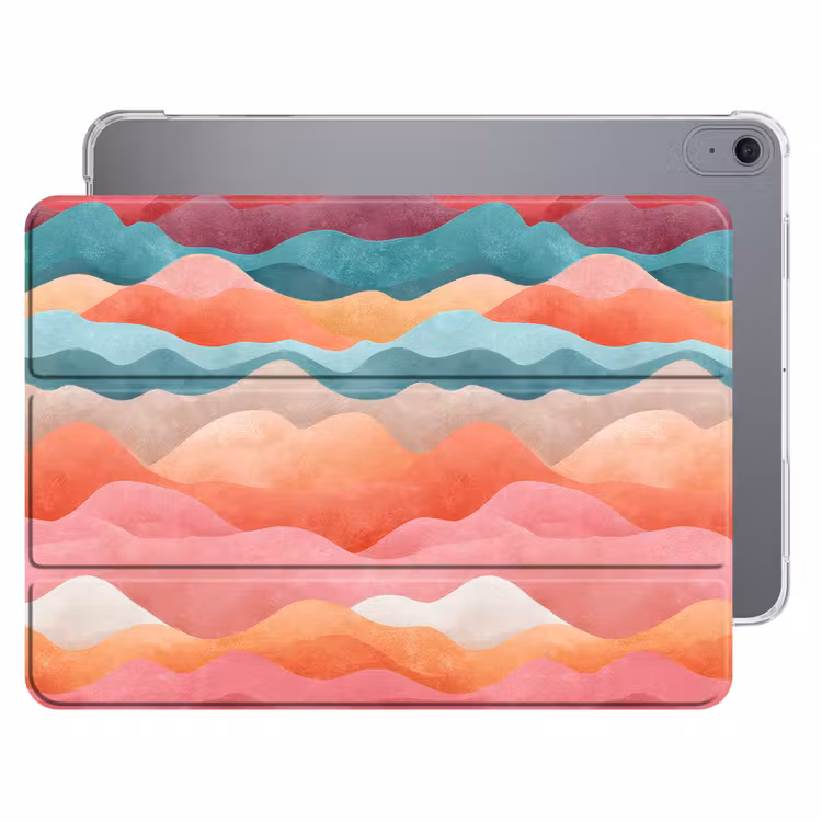 iPad hoes - Golven - Kleurrijk - Abstract — 1
