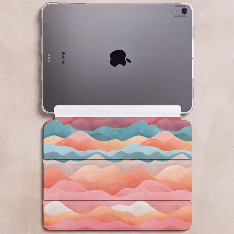 iPad hoes - Golven - Kleurrijk - Abstract — 6
