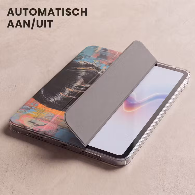 iPad hoes - Kauwgom - Vrouw - Penseelstreken - Modern — 5