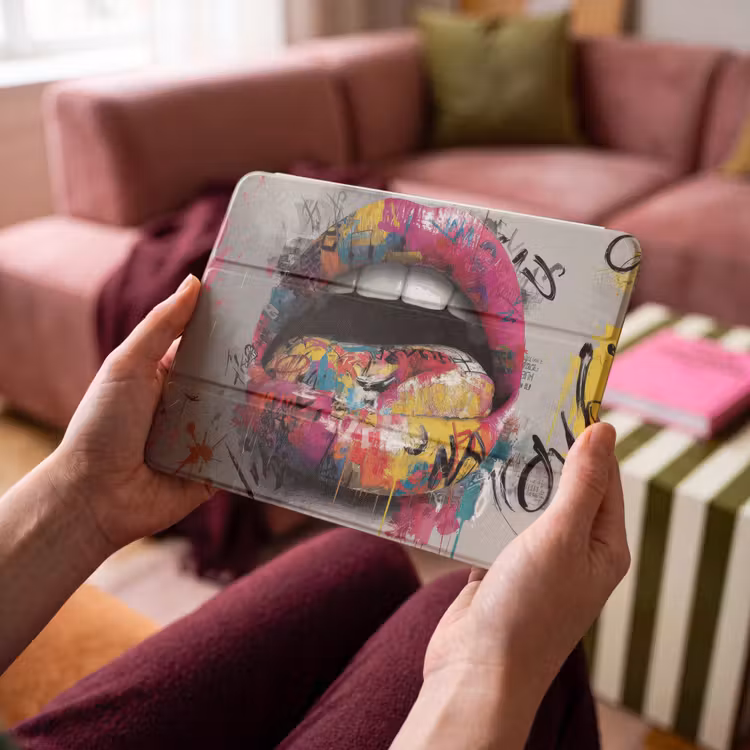 iPad hoes - Lippen - Graffiti - Expressief — 4