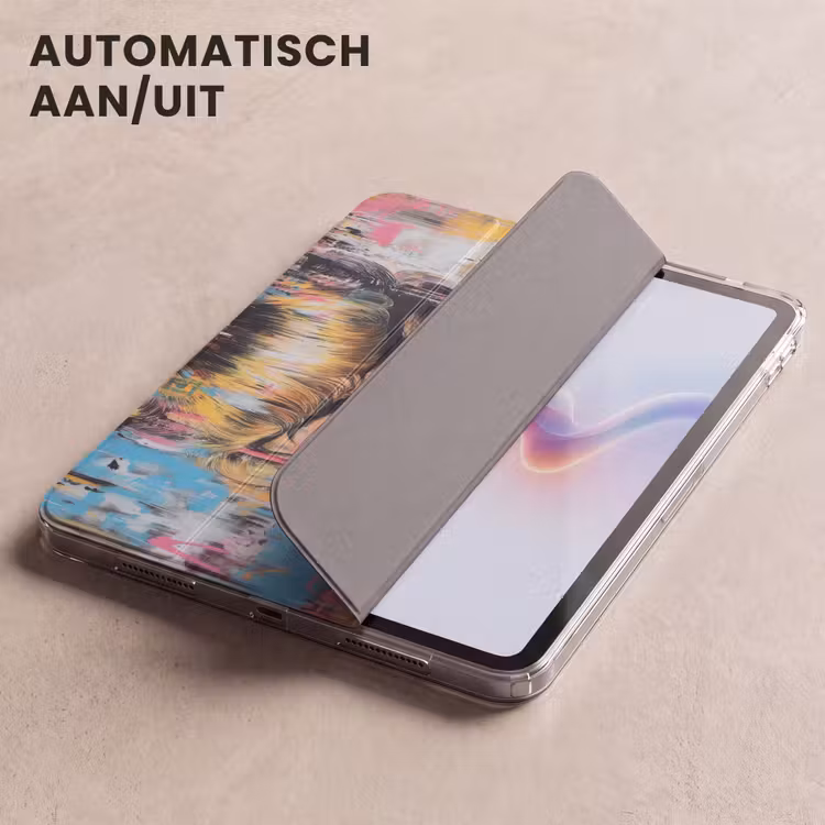 iPad hoes - Zonnebril - Vrouw - Kleurrijk - Verfspetters — 5