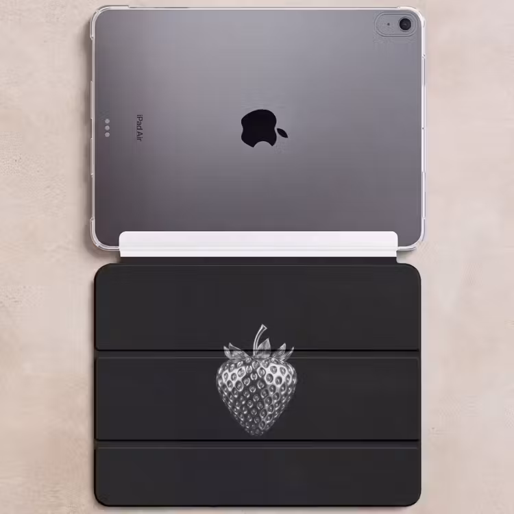 iPad hoes - Aardbei - Zaadstructuur - Realistisch — 6