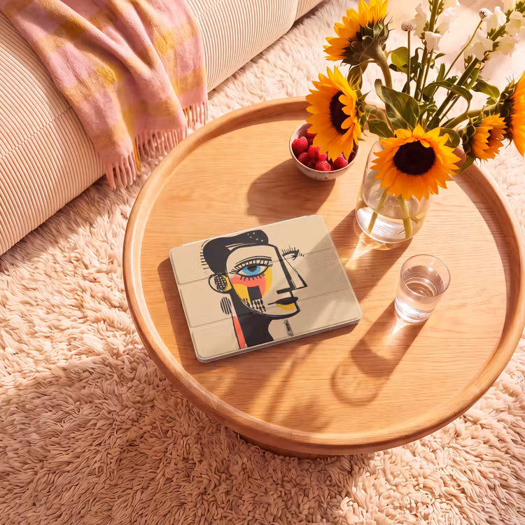 iPad hoes - Geometrisch - Felle kleuren - Kubistische stijl — 2