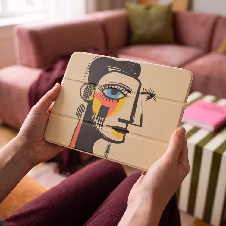 iPad hoes - Geometrisch - Felle kleuren - Kubistische stijl — 4