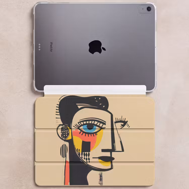 iPad hoes - Geometrisch - Felle kleuren - Kubistische stijl — 6