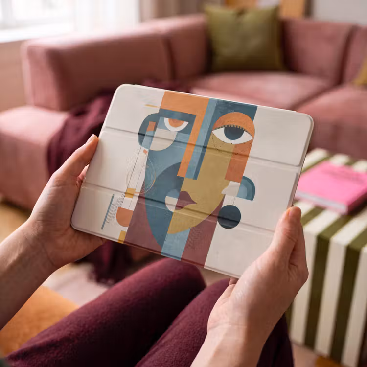 iPad hoes - Geometrisch - Strakke vormen - Kleurrijk — 4