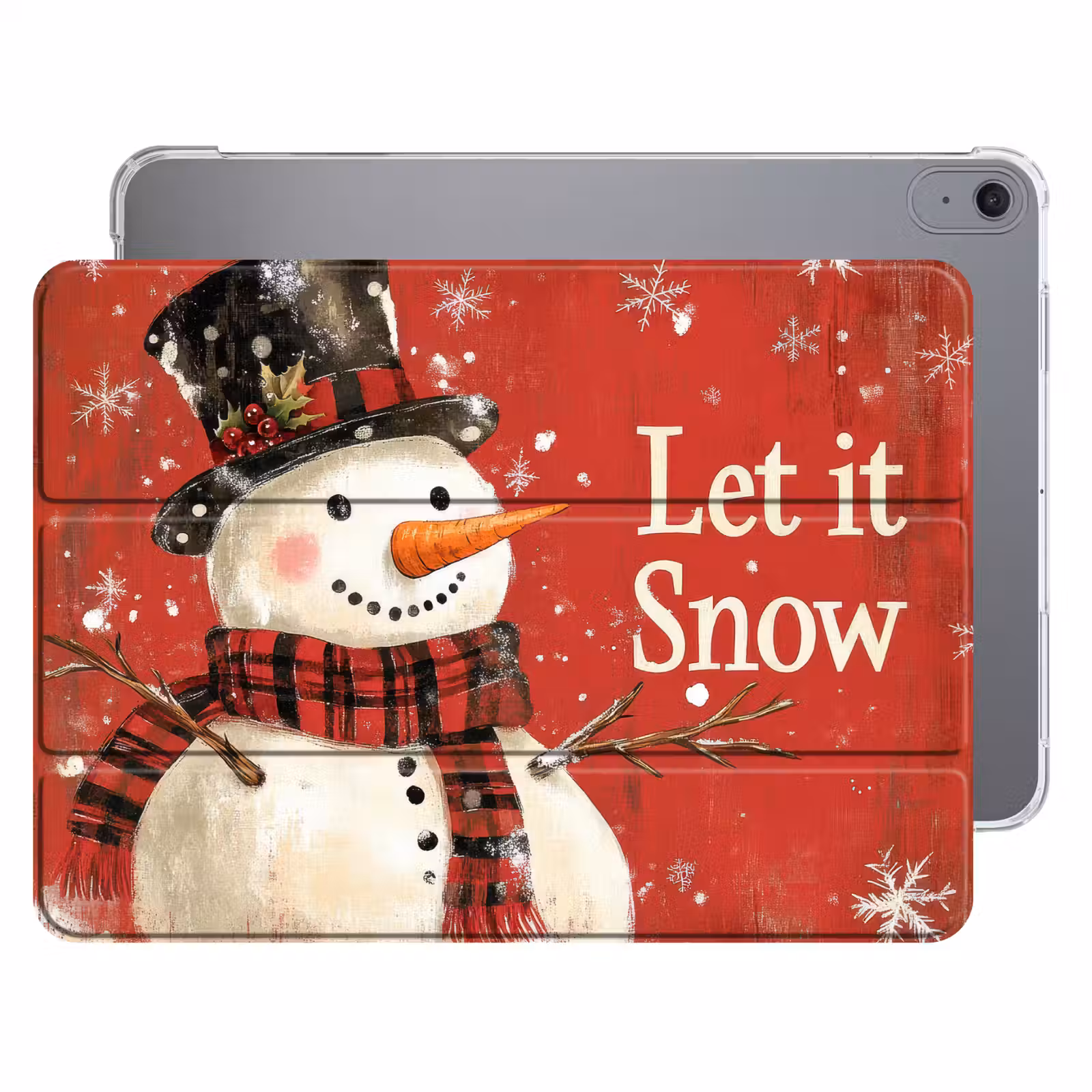 iPad hoes - Sneeuwpret - Winter - Sneeuwpop — 1