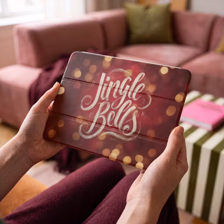 iPad hoes - Jingle - Bells - Kerst - Rood — 4