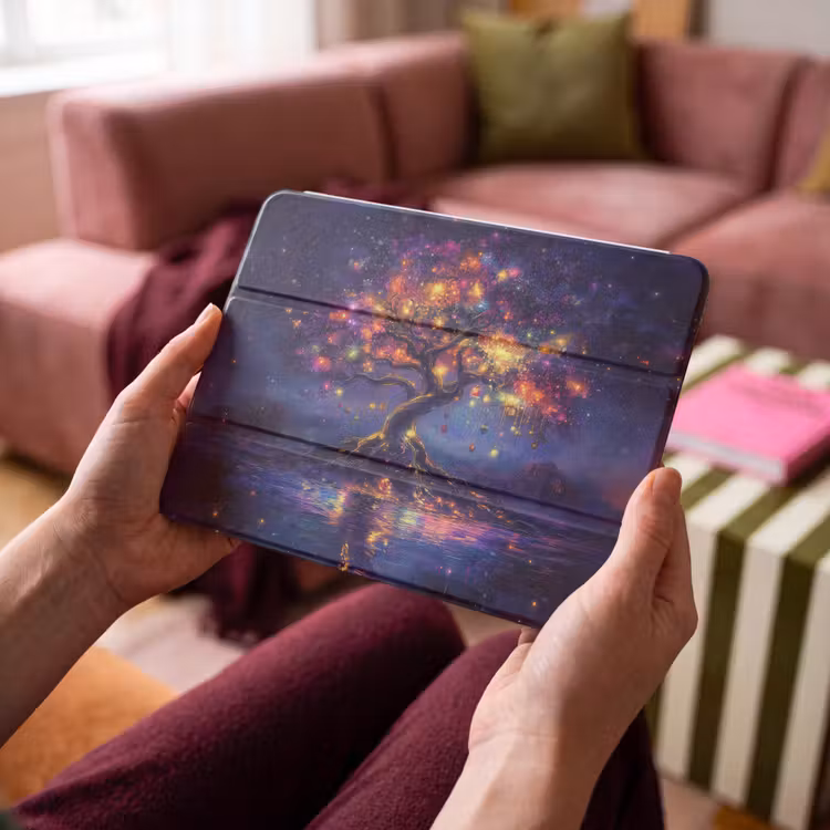 iPad hoes - Kosmisch - lichtboom - Kerst - Kleurrijk — 4