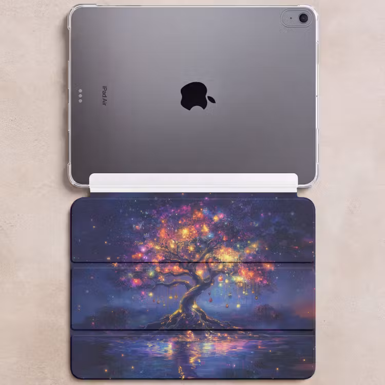 iPad hoes - Kosmisch - lichtboom - Kerst - Kleurrijk — 6