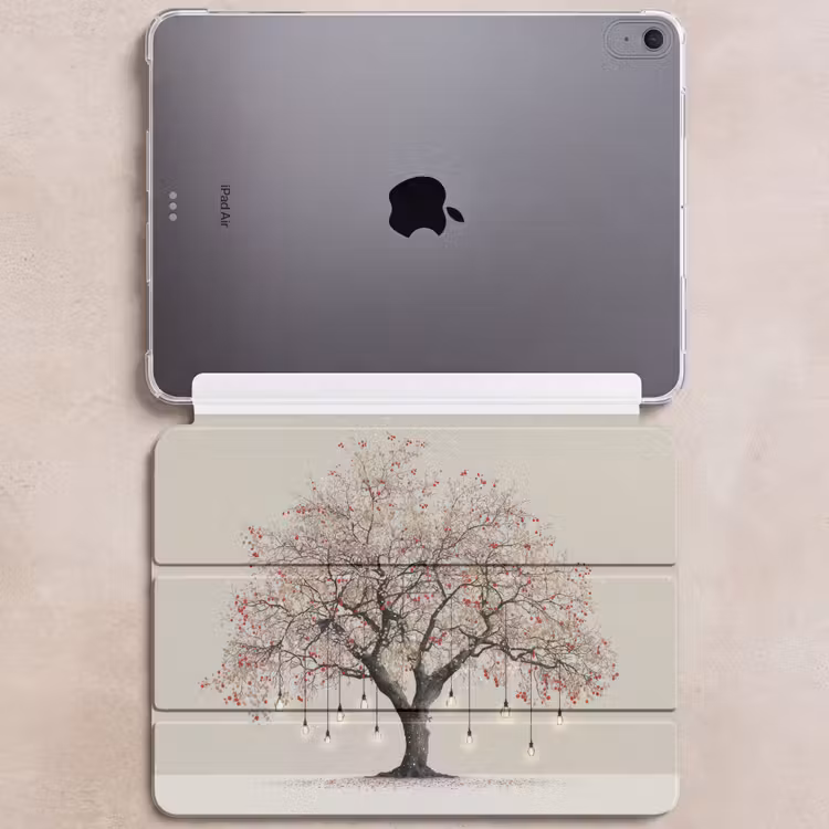 iPad hoes - Lichtboom - Winter - Kerst - Meerkleurig — 6