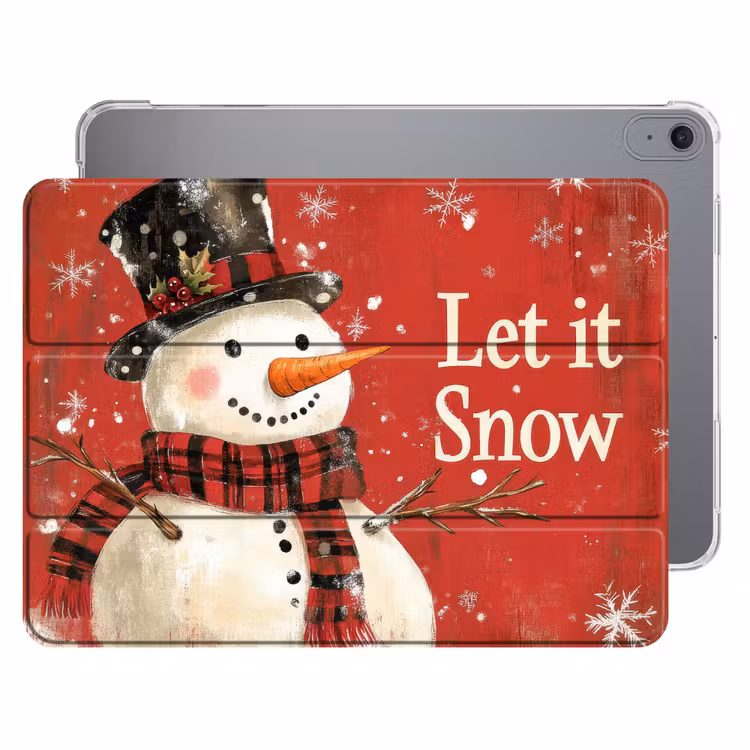 iPad hoes - Sneeuwpret - Winter - Sneeuwpop — 1
