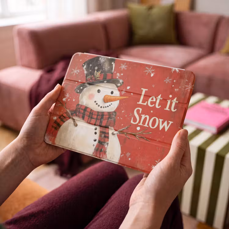 iPad hoes - Sneeuwpret - Winter - Sneeuwpop — 4