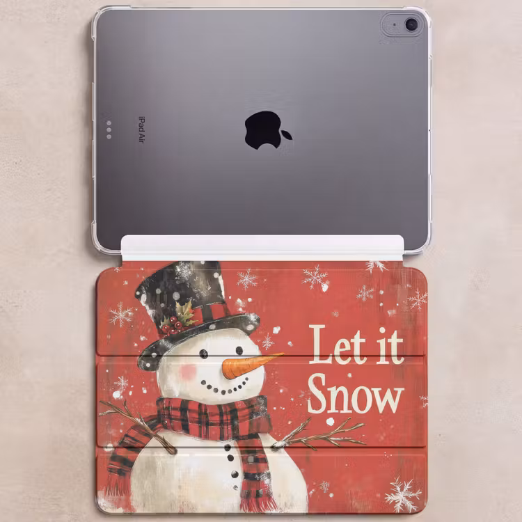 iPad hoes - Sneeuwpret - Winter - Sneeuwpop — 6