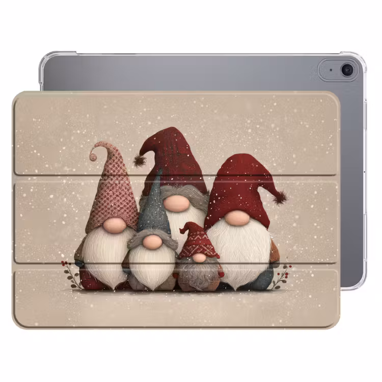 iPad hoes - Kabouters - Kerst - Sneeuw - Puntmutsen — 1