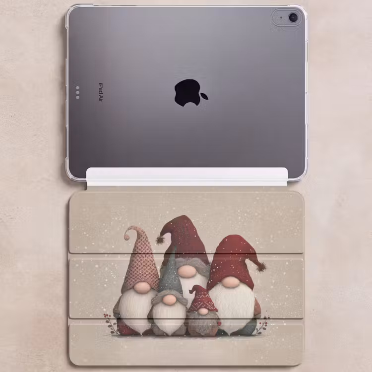 iPad hoes - Kabouters - Kerst - Sneeuw - Puntmutsen — 6