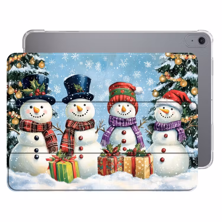iPad hoes - Vrolijk - Sneeuw - Kleurrijk — 1
