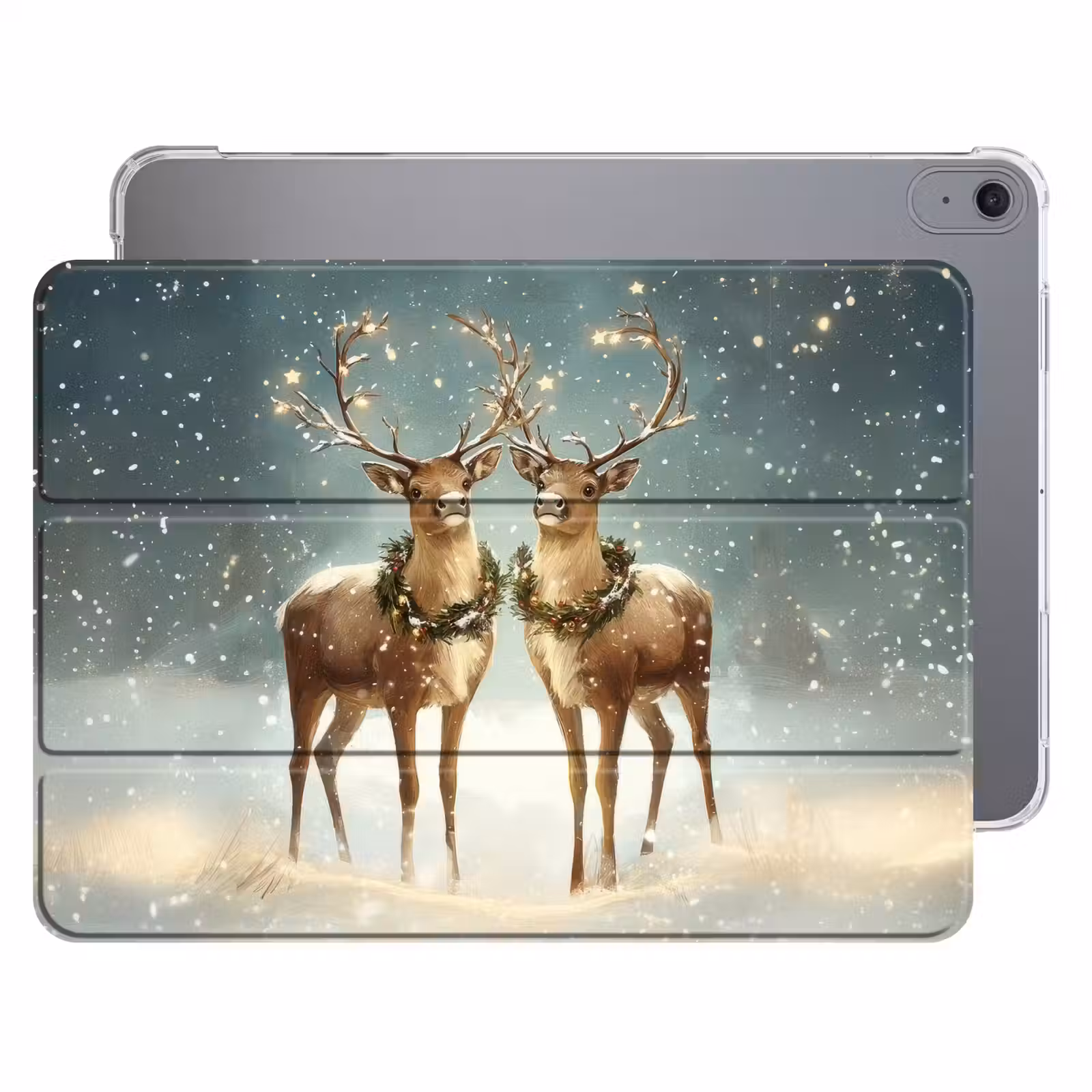 iPad hoes - Kerstmagie - Winterwoud - Rendier — 1