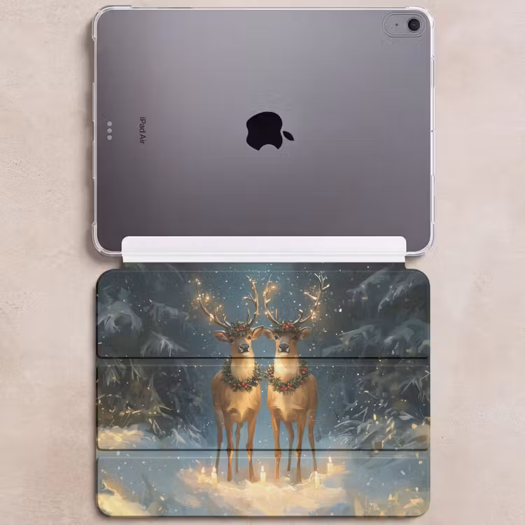iPad hoes - Dennensprookje - Rendier - Nacht — 6
