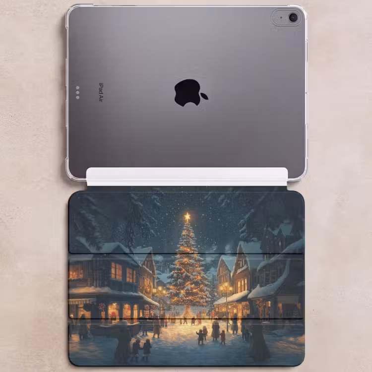 iPad hoes - Kerstfeest - Dorp - Donker — 6